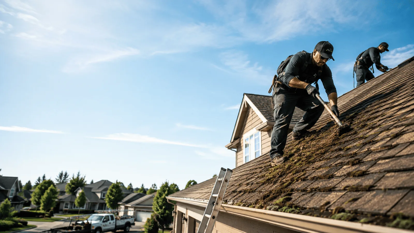 Roof Moss Removal in Reading, MN near me